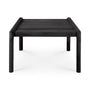 Jack Outdoor Side Table - Teak Black