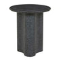 Artie Wave Outdoor Side Table - Black Speckle