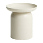 Arcola Outdoor Side Table - Ecru / 45cm