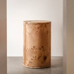 Vernier Round Burl Side Table (Right)