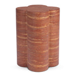 Red Travertine Finish