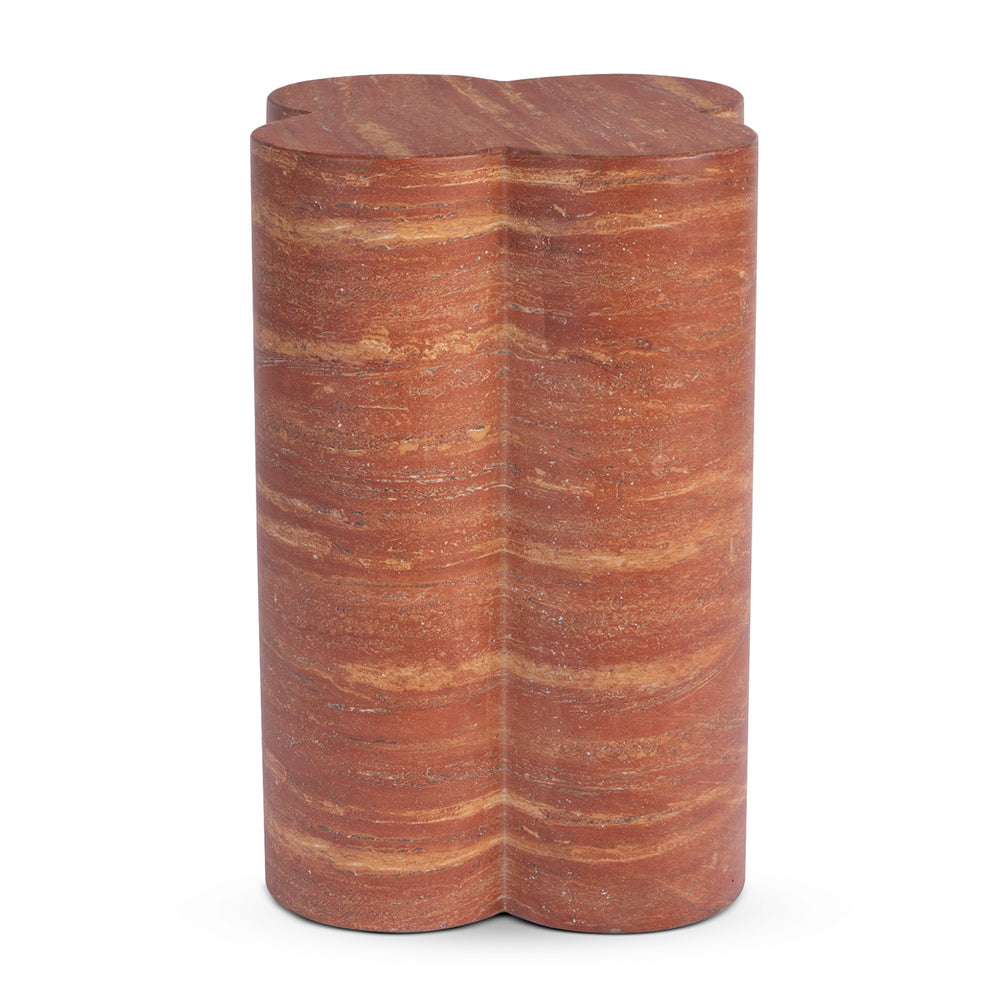 Red Travertine Finish
