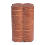 Red Travertine Finish