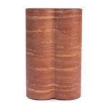 Red Travertine Finish