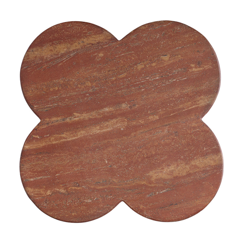 Red Travertine Finish