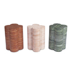 Red Travertine Finish