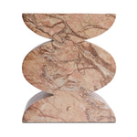 Aztec Side Table (Marble Finish)