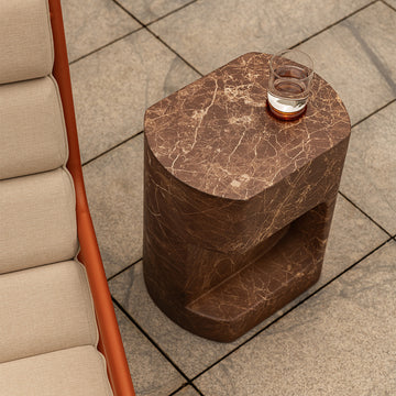 Emperador Chocolate Brown Marble Finish