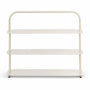 Eden Shelving Unit - Beige / Cream / 3 Tier