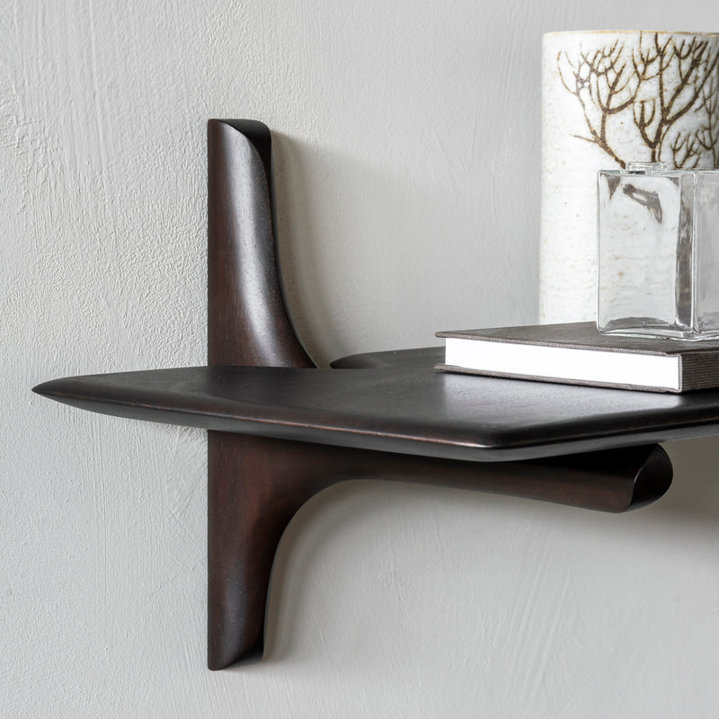 Dark Brown / 1 Shelf