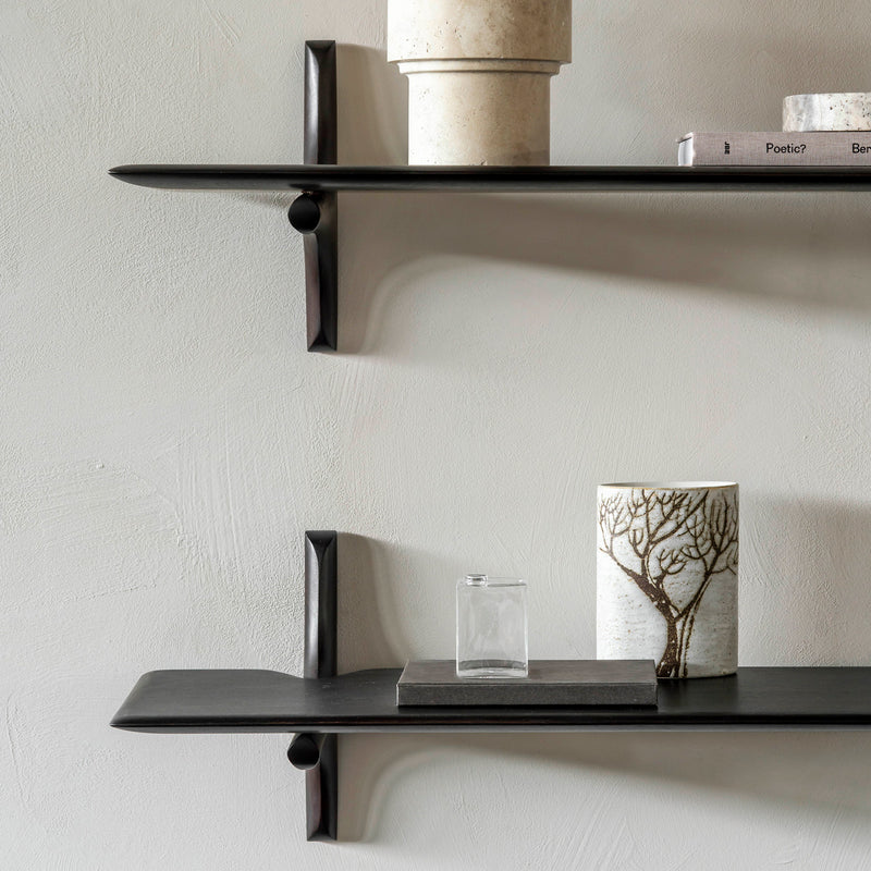 Dark Brown / 1 Shelf