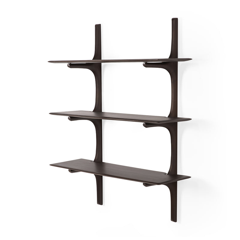Dark Brown / 3 shelves