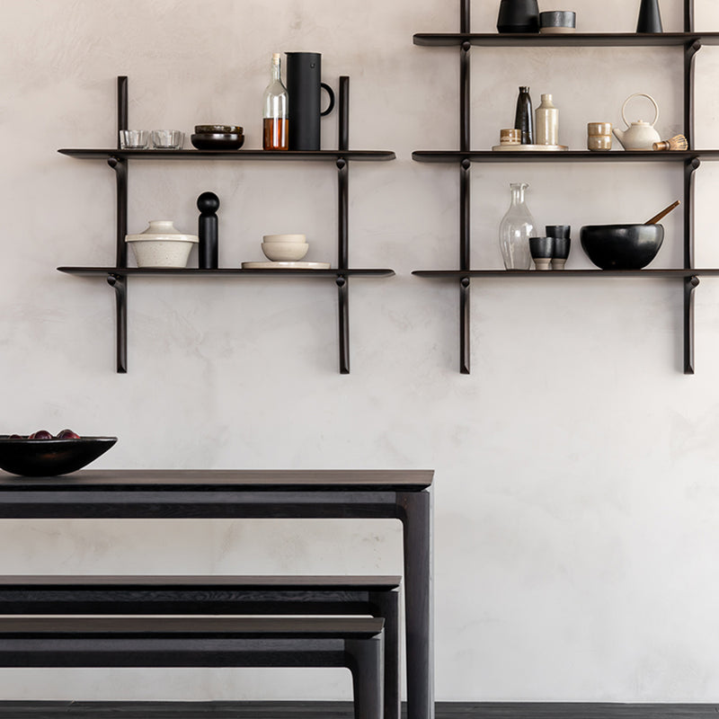 Dark Brown / 3 shelves