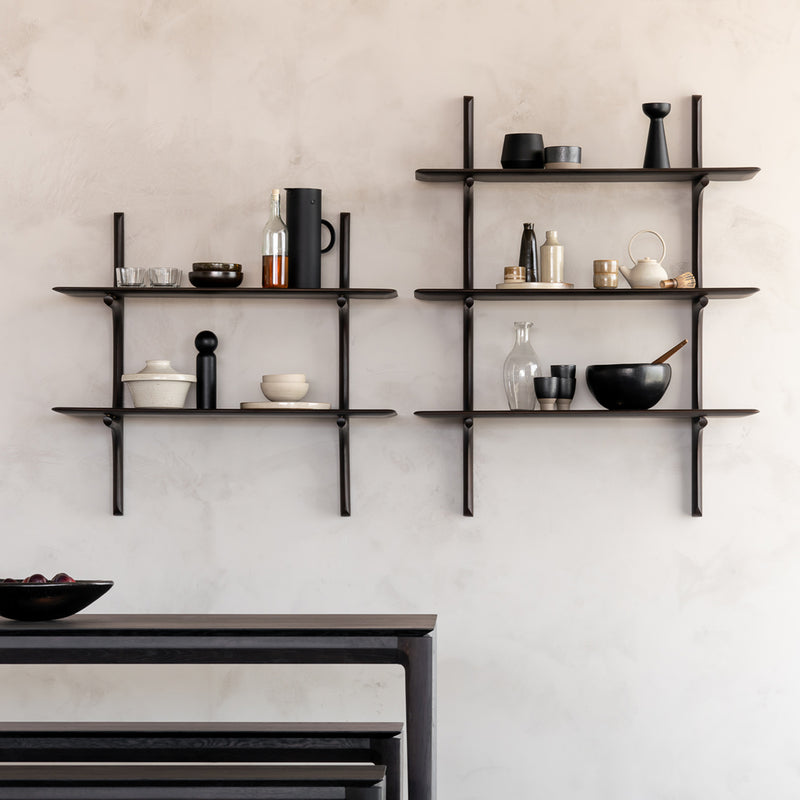 Dark Brown / 3 shelves