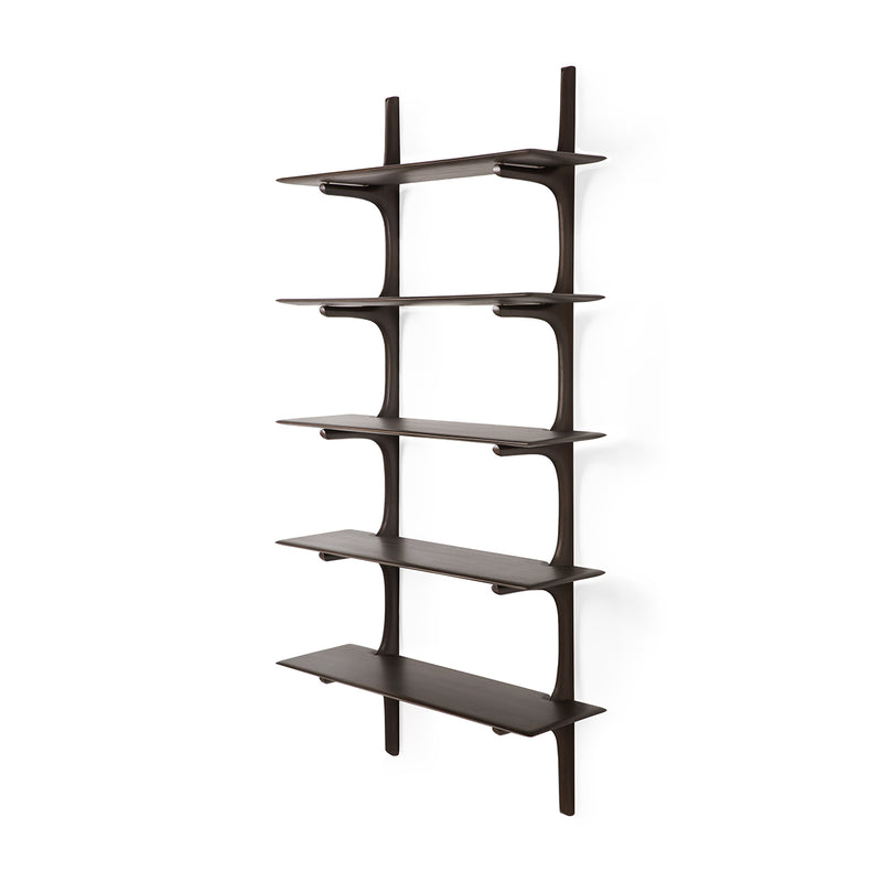 Dark Brown / 5 shelves