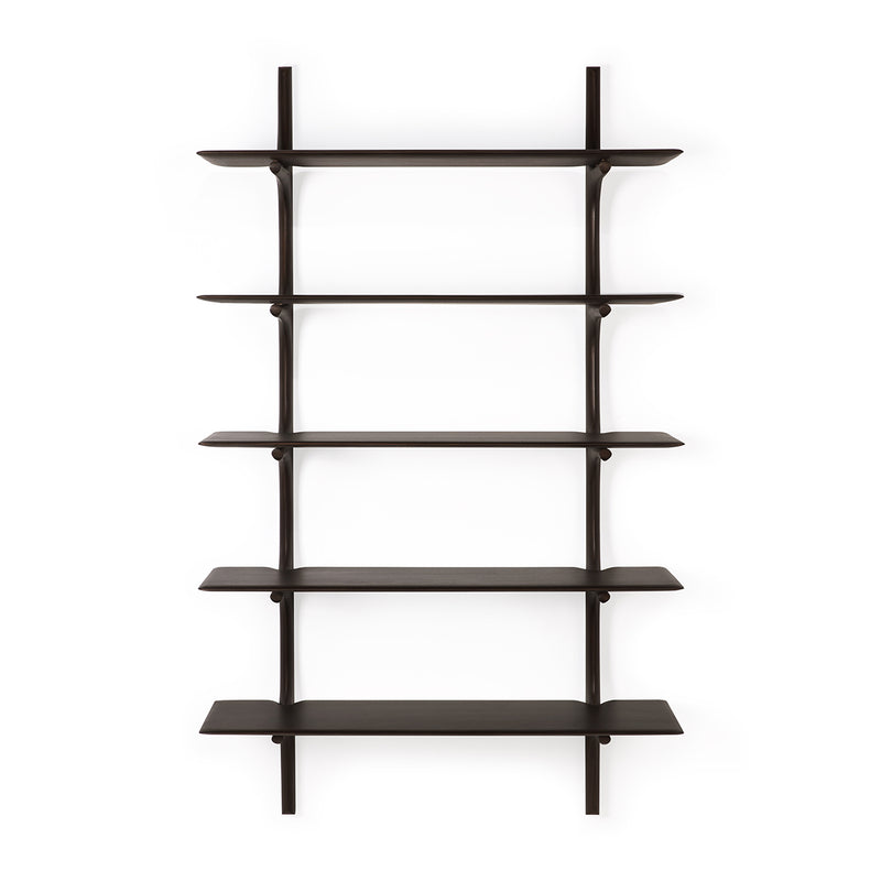 Dark Brown / 5 shelves