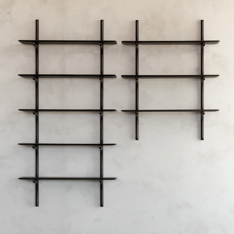 Dark Brown / 5 shelves