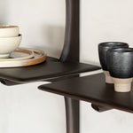 Dark Brown / 5 shelves