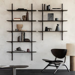 Dark Brown / 5 shelves