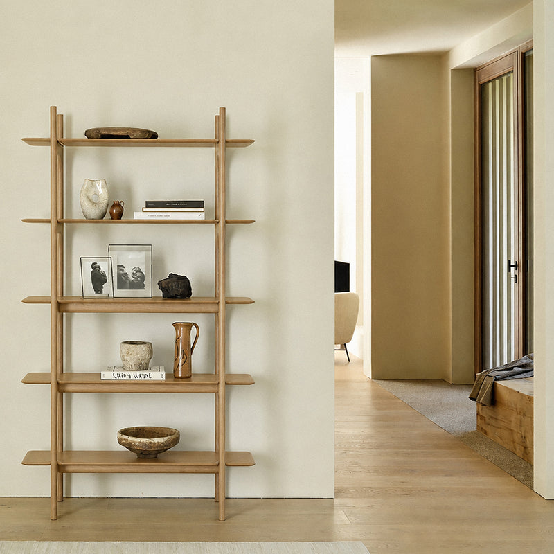 Oak / 5 shelves