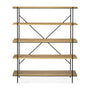 Rise 5 Tier Rack - Oak