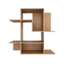 Ina Modular Shelving Unit - Oak / 80cm