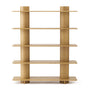 Contour 5 Shelf - Oak