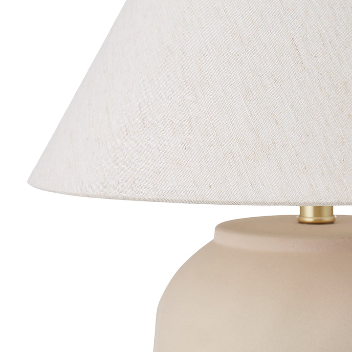 Stone Effect Table Lamp