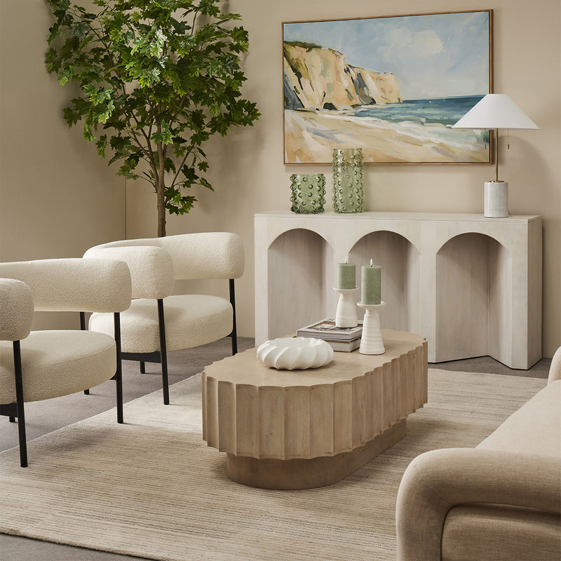 Tillie Table Lamp (White &amp; Brass)