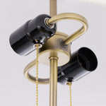 Tillie Table Lamp (White &amp; Brass)