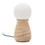 Okeni Table Lamp - Travertine