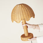 The Parasol Rattan Lamp