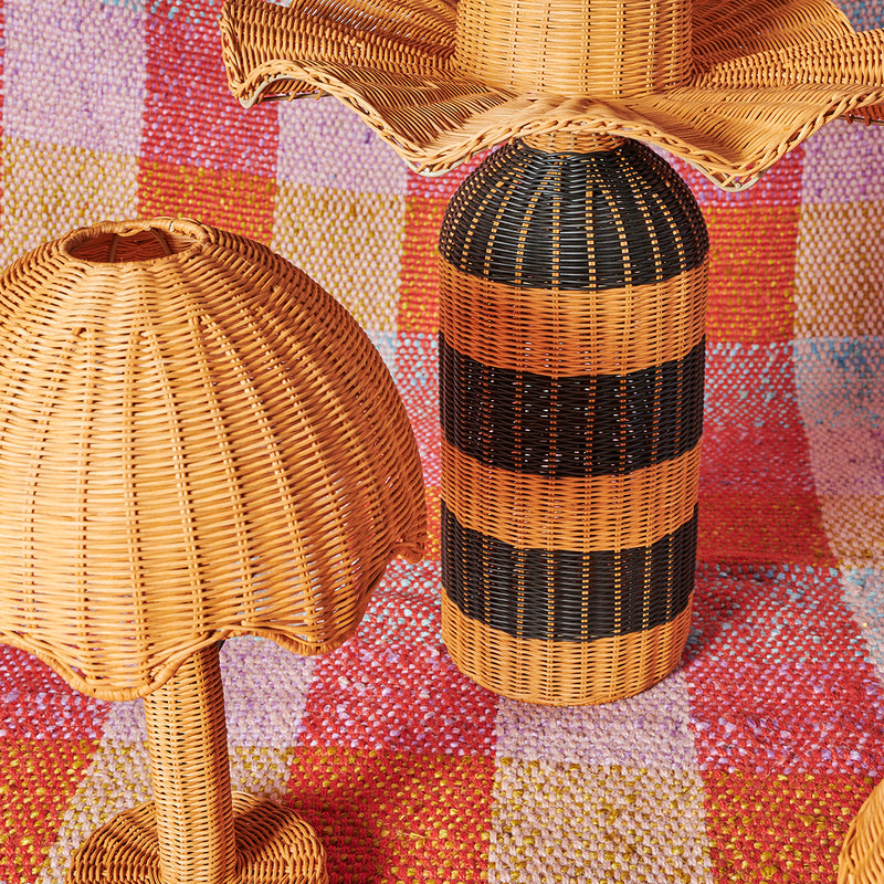 The Parasol Rattan Lamp