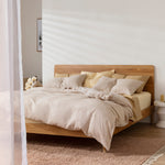 Marlo Double Bed (Oak)