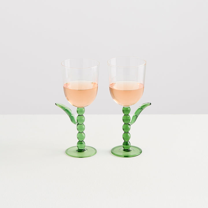 Palmier Wine Glasses (Set of 2)
