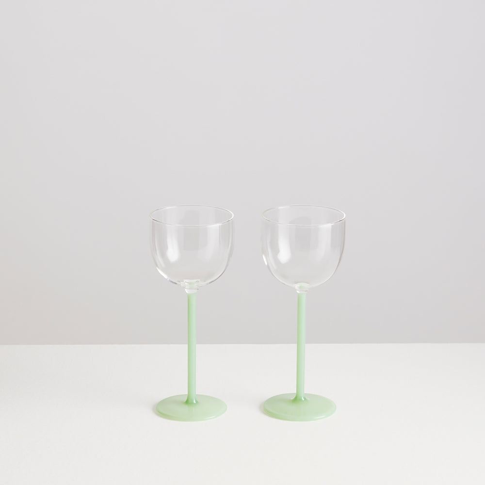 Nick & Nora Glasses (Set of 2, Mint)