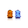 Pomponette Salt and Pepper Set - Amber / Azure