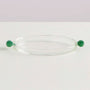 Olive Plate - Opaque Olive
