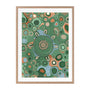 Meeting Place Potrait Art Print - Oak Framed Print, With Matboard / 55 x 70cm