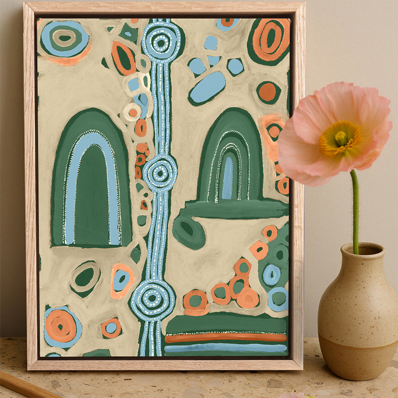 Oak Framed Print No Matboard