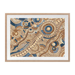 Oak Framed Print With Matboard