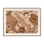 Oak Framed Print With Matboard