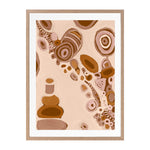 Oak Framed Print With Matboard