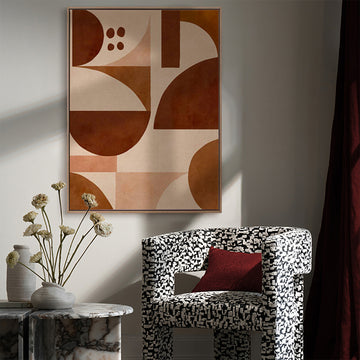 Oak Framed Canvas