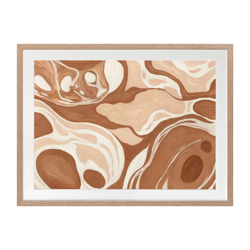 Undercurrent I Landscape Art Print