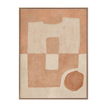 Oak Framed Canvas