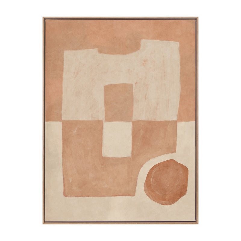 Oak Framed Canvas