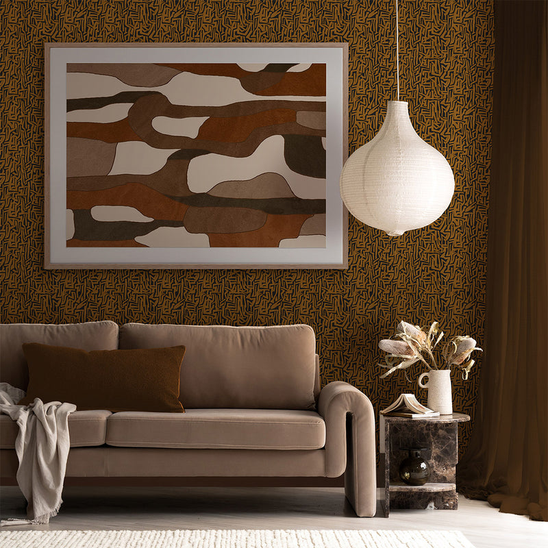 Oak Framed Print With Matboard
