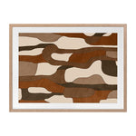 Oak Framed Print With Matboard