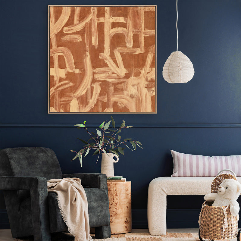 Oak Framed Canvas